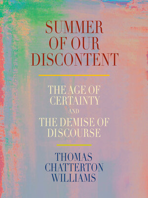 Summer of Our Discontent - Audiobook